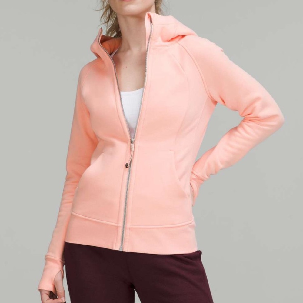 Lululemon Scuba Full-Zip Hoodie
Dew Pink Size 2